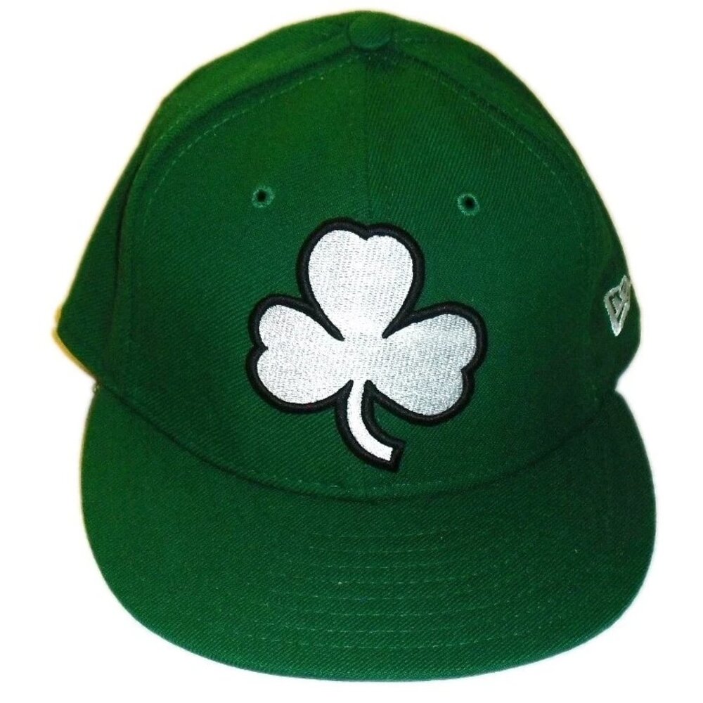 Boston Celtics New Era 59 Fifty Mens Fitted hat cap Sharmock Logo sz. 7 3/8 Nba